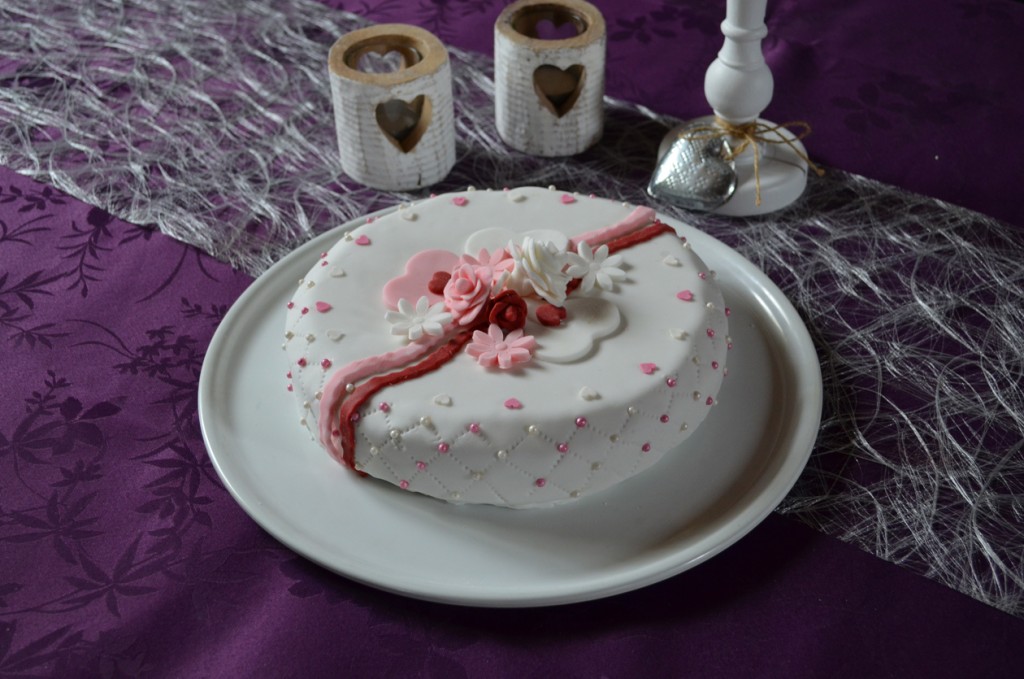 Cake design de St-Valentin